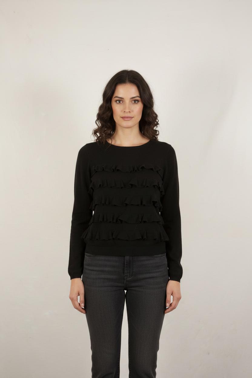 Pull Noir - Taille S/36