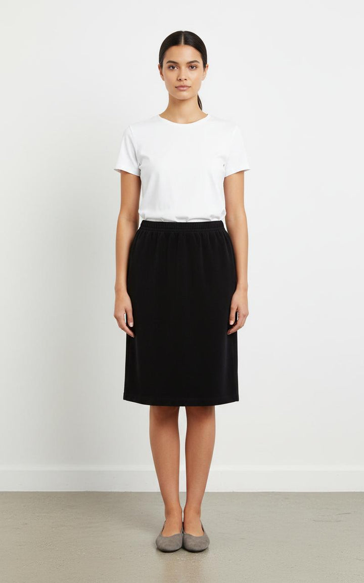 Jupe Droite Bleue - Taille M/38