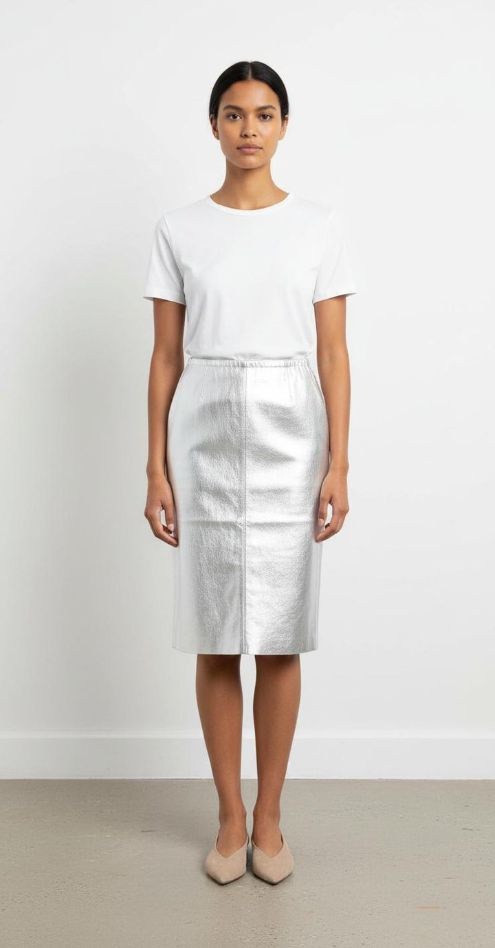 Jupe Argentée - Taille XS/34