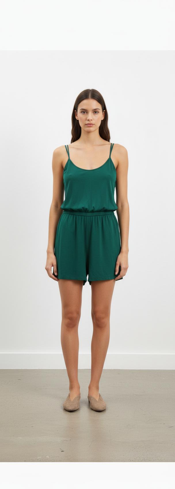 Combishort Vert - Taille L/40