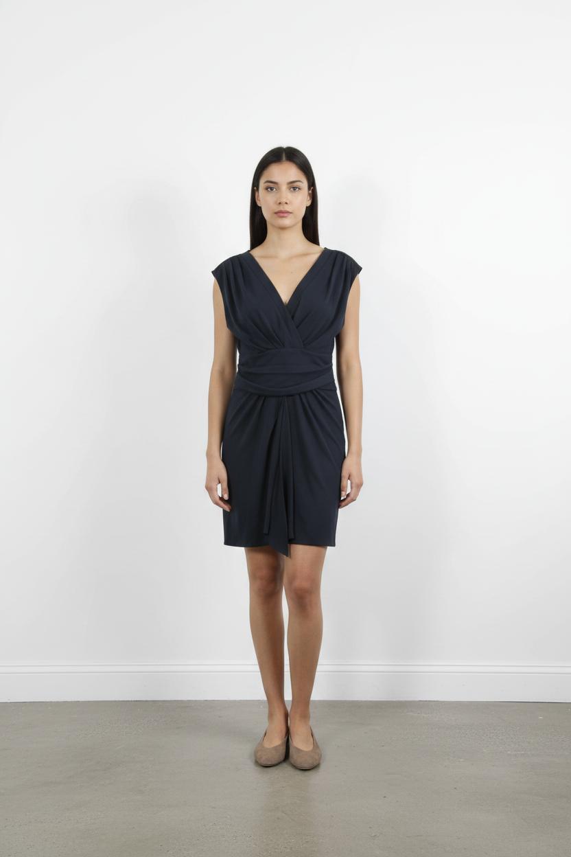 Robe Portefeuille Bleue - Taille M/38