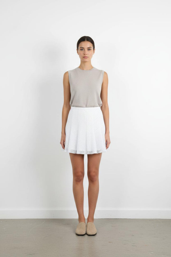 Jupe Plissée Blanche - Taille M/38