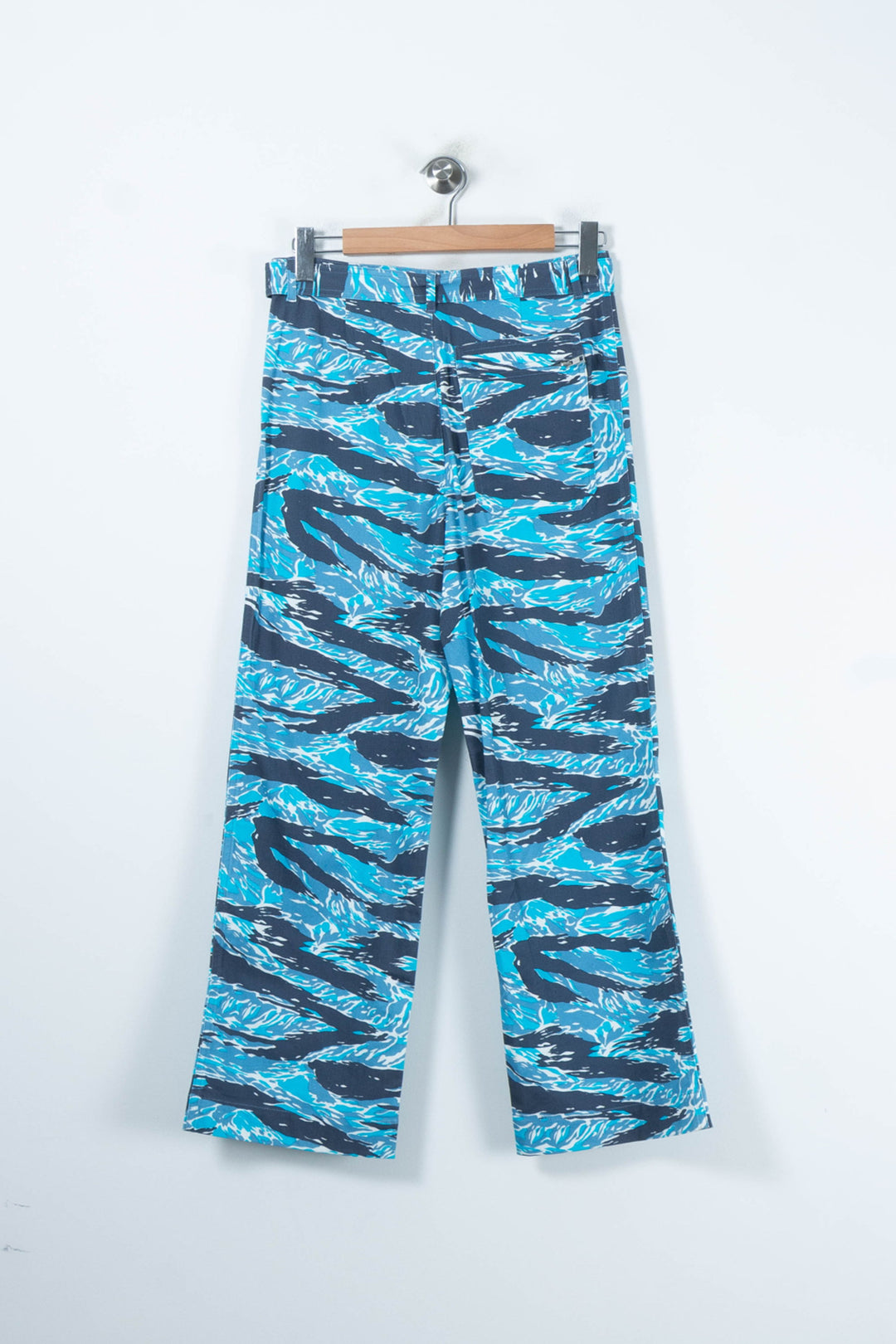 Pantalon Bleu et Noir - Taille M/38 de la marque Agnès b. | PARAD65406 - Vendu par Paradigme - Image 4