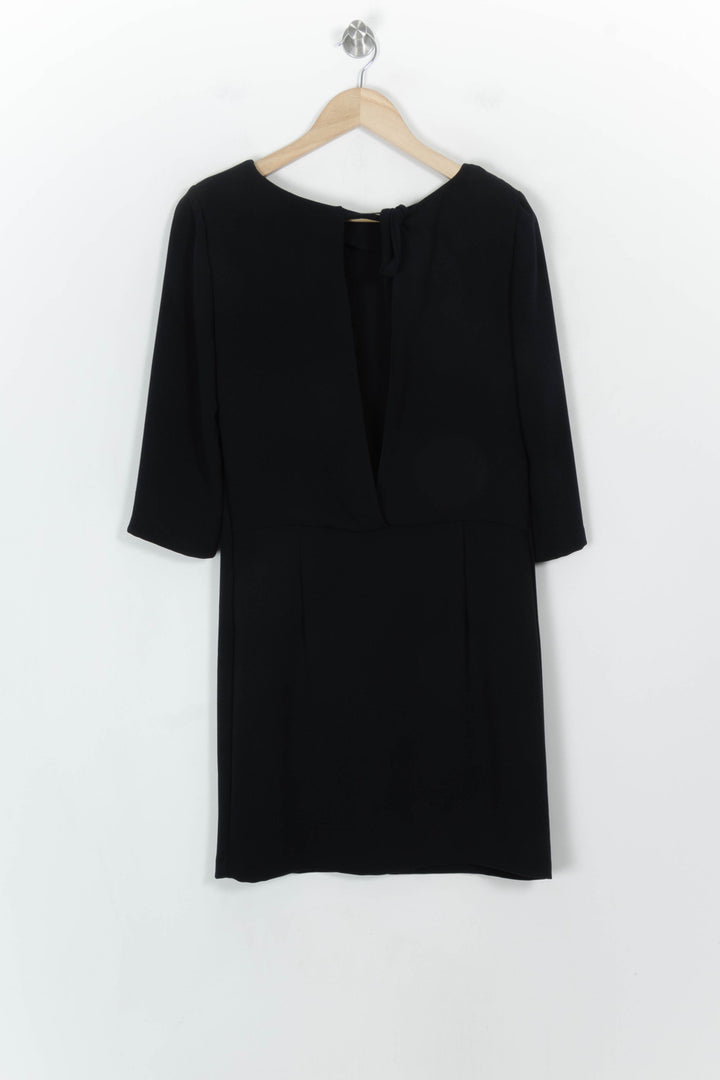 Robe Midi Noire - Taille M/38 de la marque Claudie Pierlot | PARAD65407 - Vendu par Paradigme - Image 5