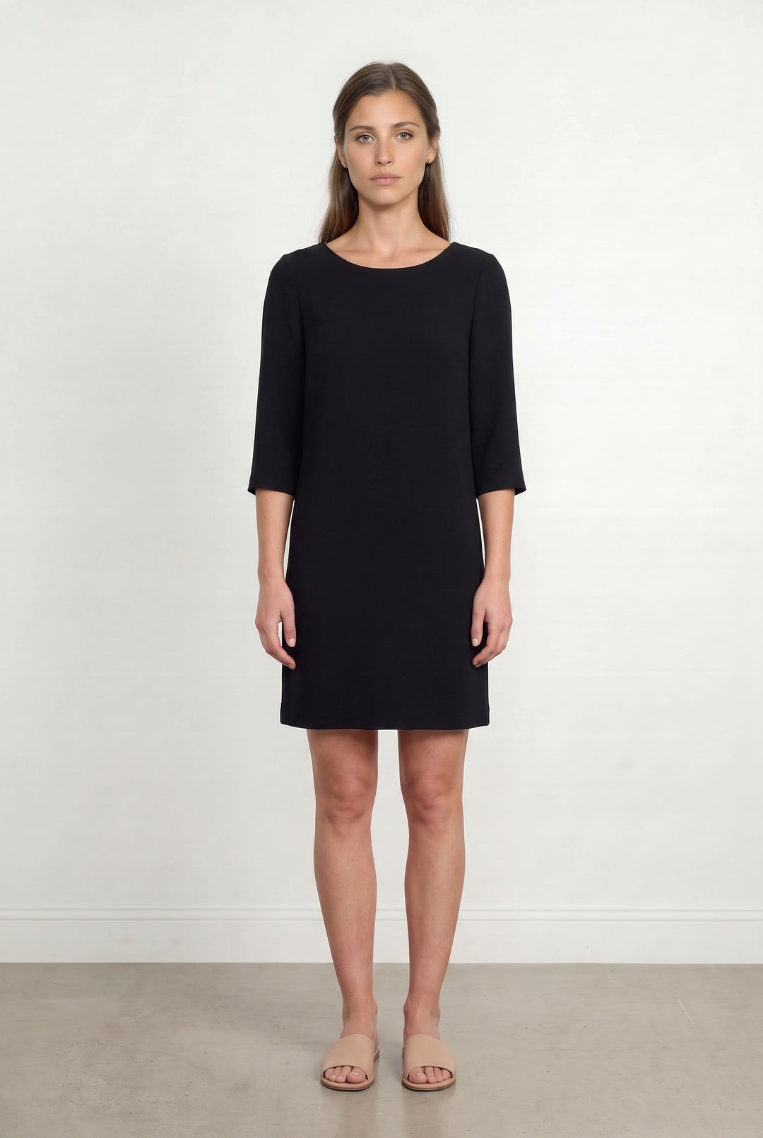 Robe Midi Noire - Taille M/38 de la marque Claudie Pierlot | PARAD65407 - Vendu par Paradigme - Image 1