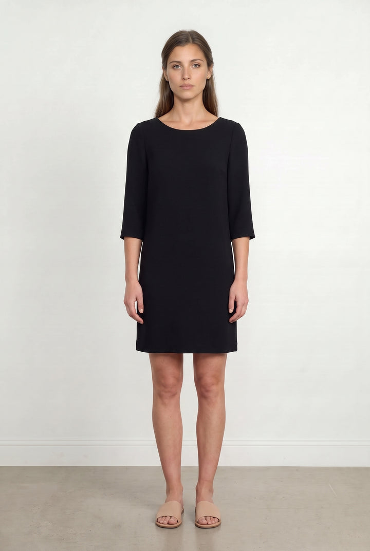 Robe Midi Noire - Taille M/38 de la marque Claudie Pierlot | PARAD65407 - Vendu par Paradigme - Image 1