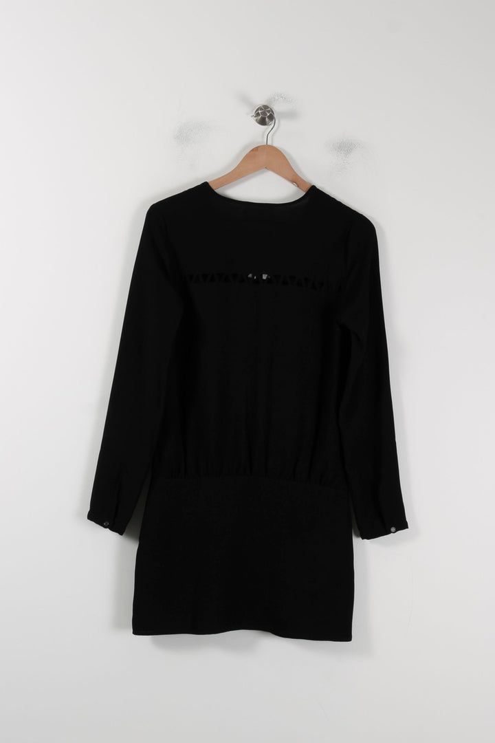 Robe Courte Noire - Taille S/36 de la marque Sud express | PARAD65412 - Vendu par Paradigme - Image 4