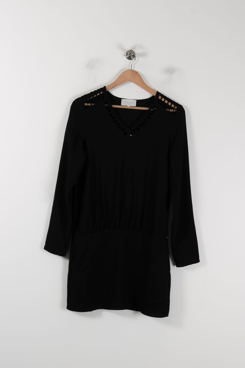 Robe Courte Noire - Taille S/36 de la marque Sud express | PARAD65412 - Vendu par Paradigme - Image 2
