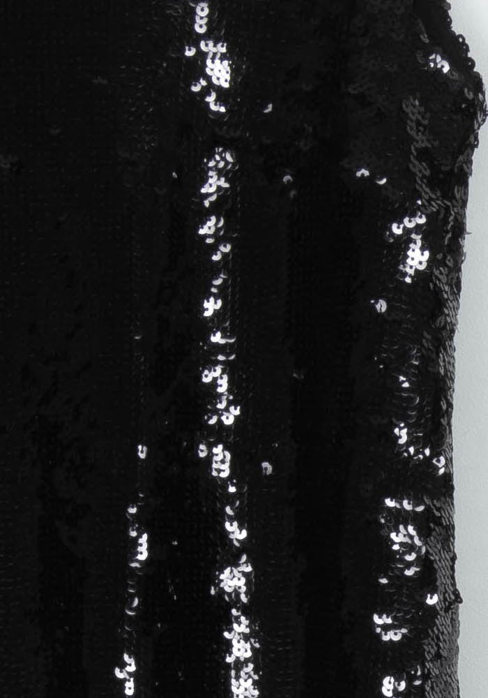 Robe Pailletée Noire - Taille M/38 de la marque Claudie Pierlot | PARAD65415 - Vendu par Paradigme - Image 3