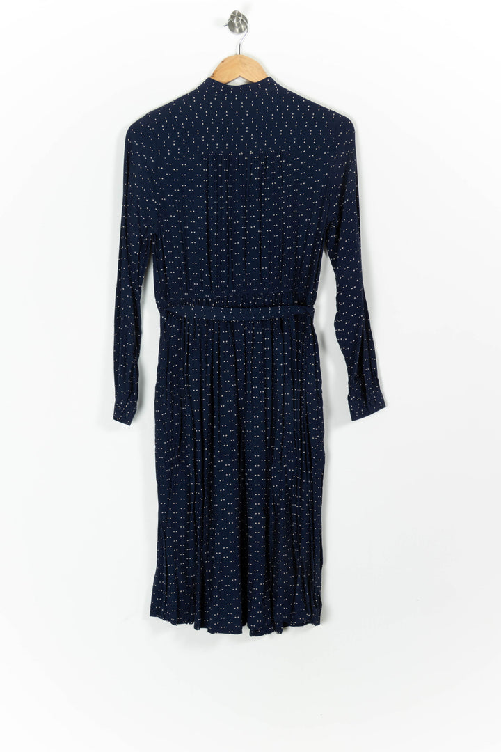 Robe Midi Bleue - Taille S/36 de la marque Ines de la Fressange Paris | PARAD65418 - Vendu par Paradigme - Image 4