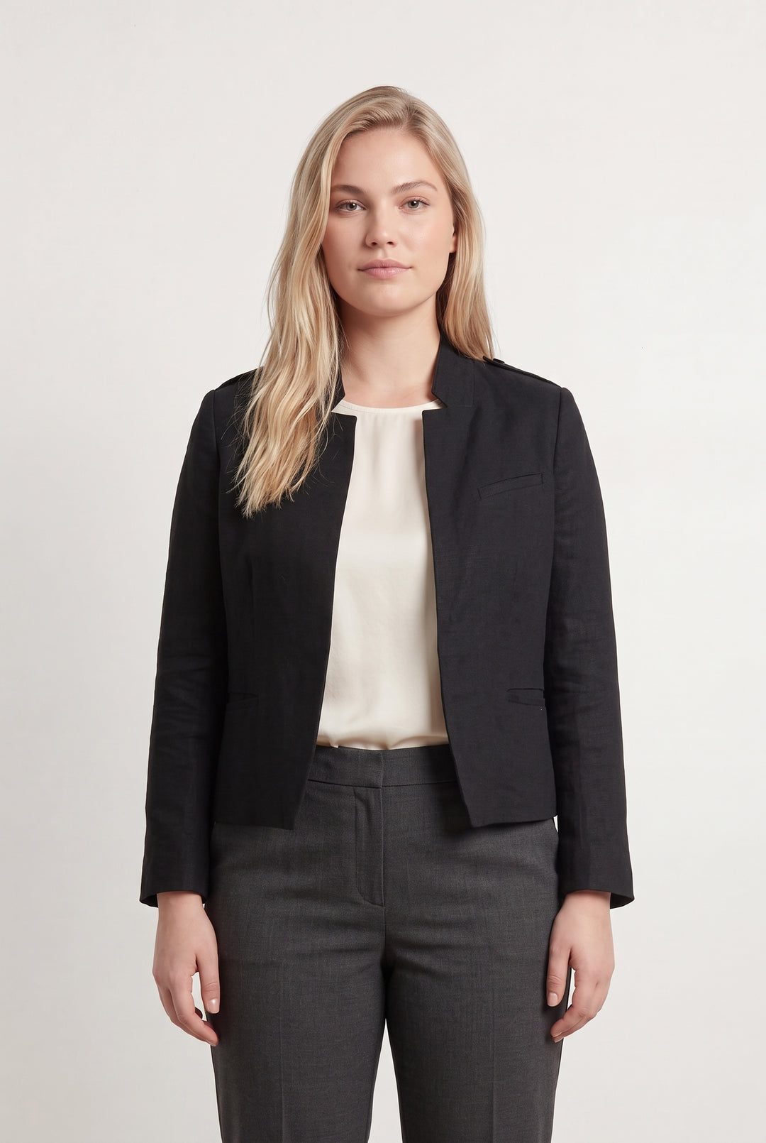 Blazer Noir - Taille XXL/44 de la marque Caroll | PARAD65431 - Vendu par Paradigme - Image 1