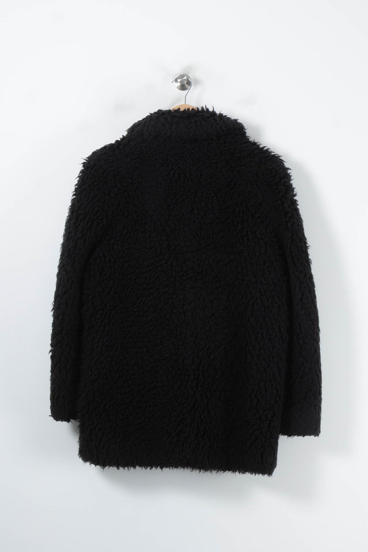 Manteau Noir - Taille M/38 de la marque Sandro | PARAD65432 - Vendu par Paradigme - Image 4