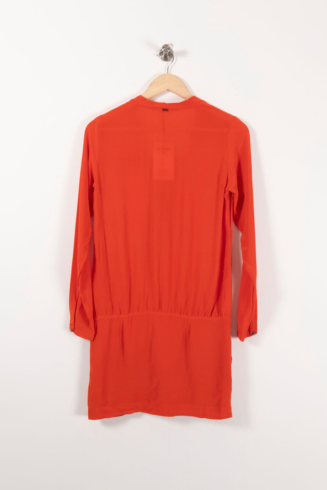 Robe Midi Orange - Taille XS/34 de la marque IKKS | PARAD65434 - Vendu par Paradigme - Image 4