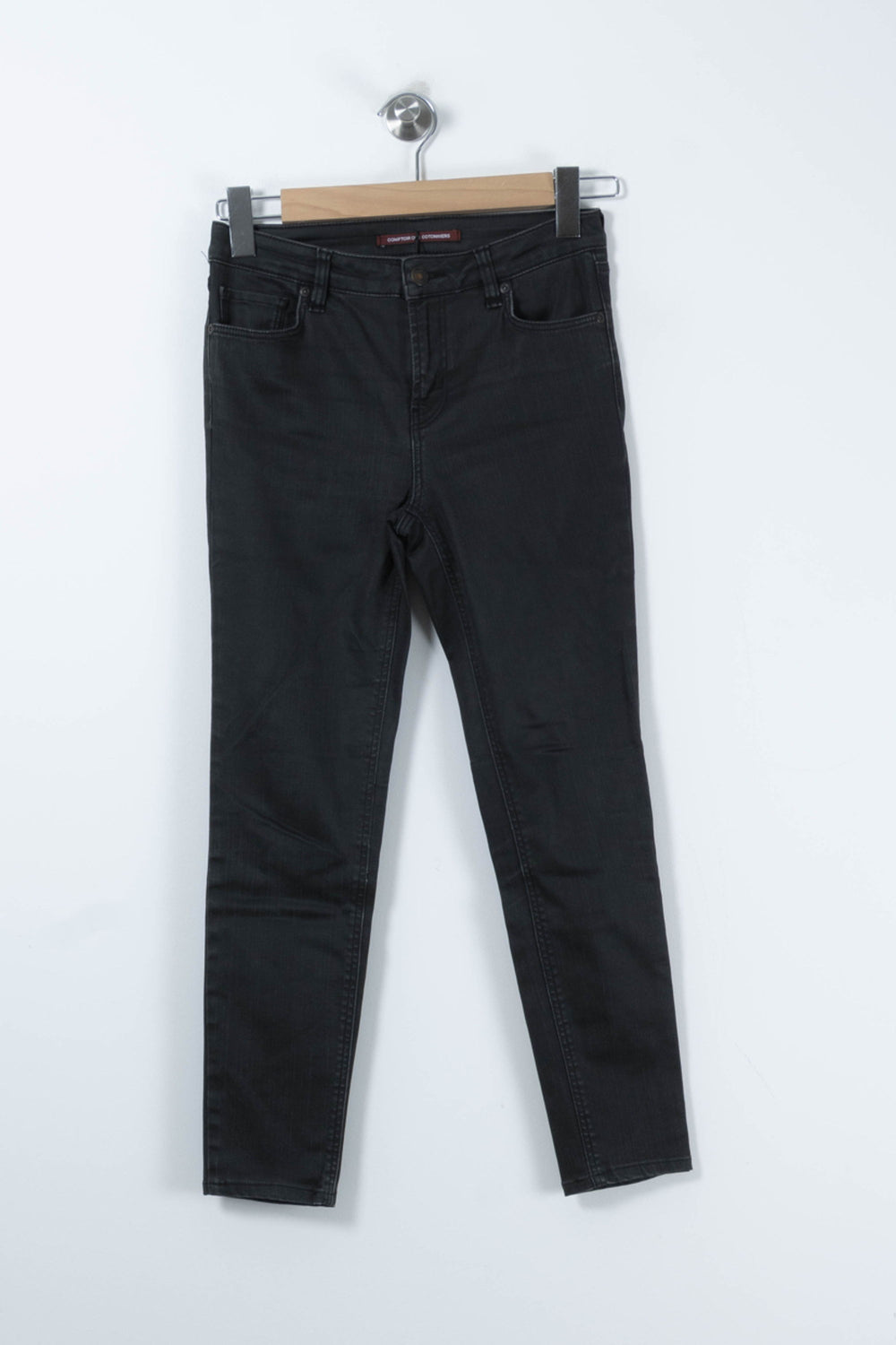 Jean Slim Noir - Taille S/36 de la marque Comptoir des Cotonniers | PARAD65439 - Vendu par Paradigme - Image 2
