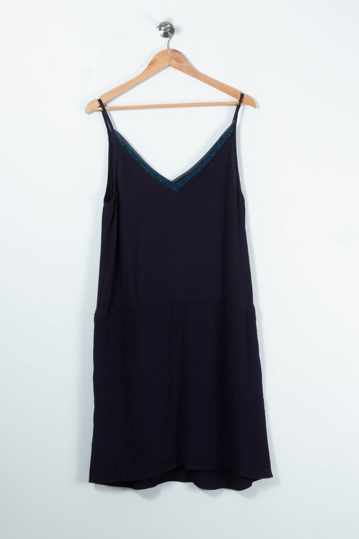 Robe Midi Bleue - Taille L/40 de la marque Sud express | PARAD65440 - Vendu par Paradigme - Image 4