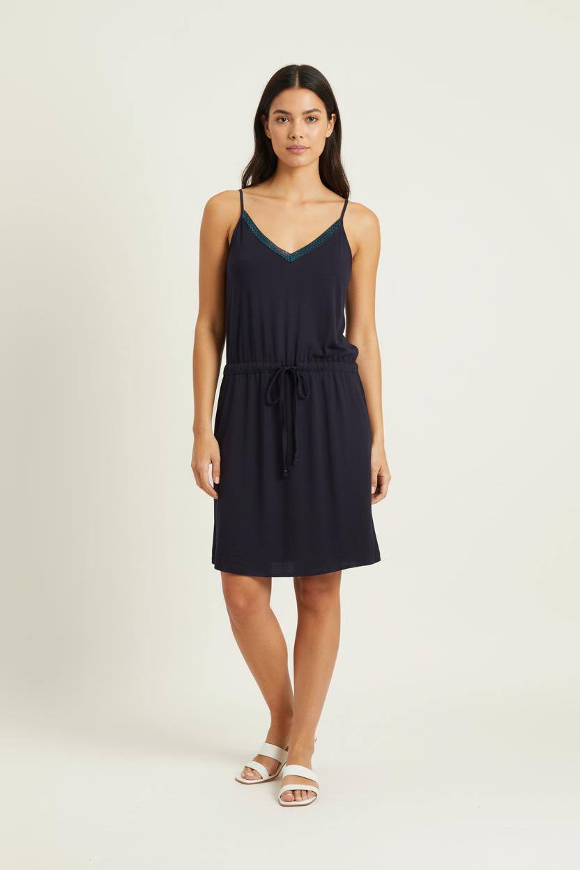 Robe Midi Bleue - Taille L/40 de la marque Sud express | PARAD65440 - Vendu par Paradigme - Image 1