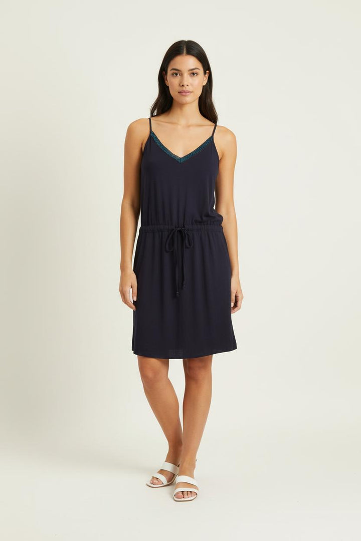 Robe Midi Bleue - Taille L/40 de la marque Sud express | PARAD65440 - Vendu par Paradigme - Image 1
