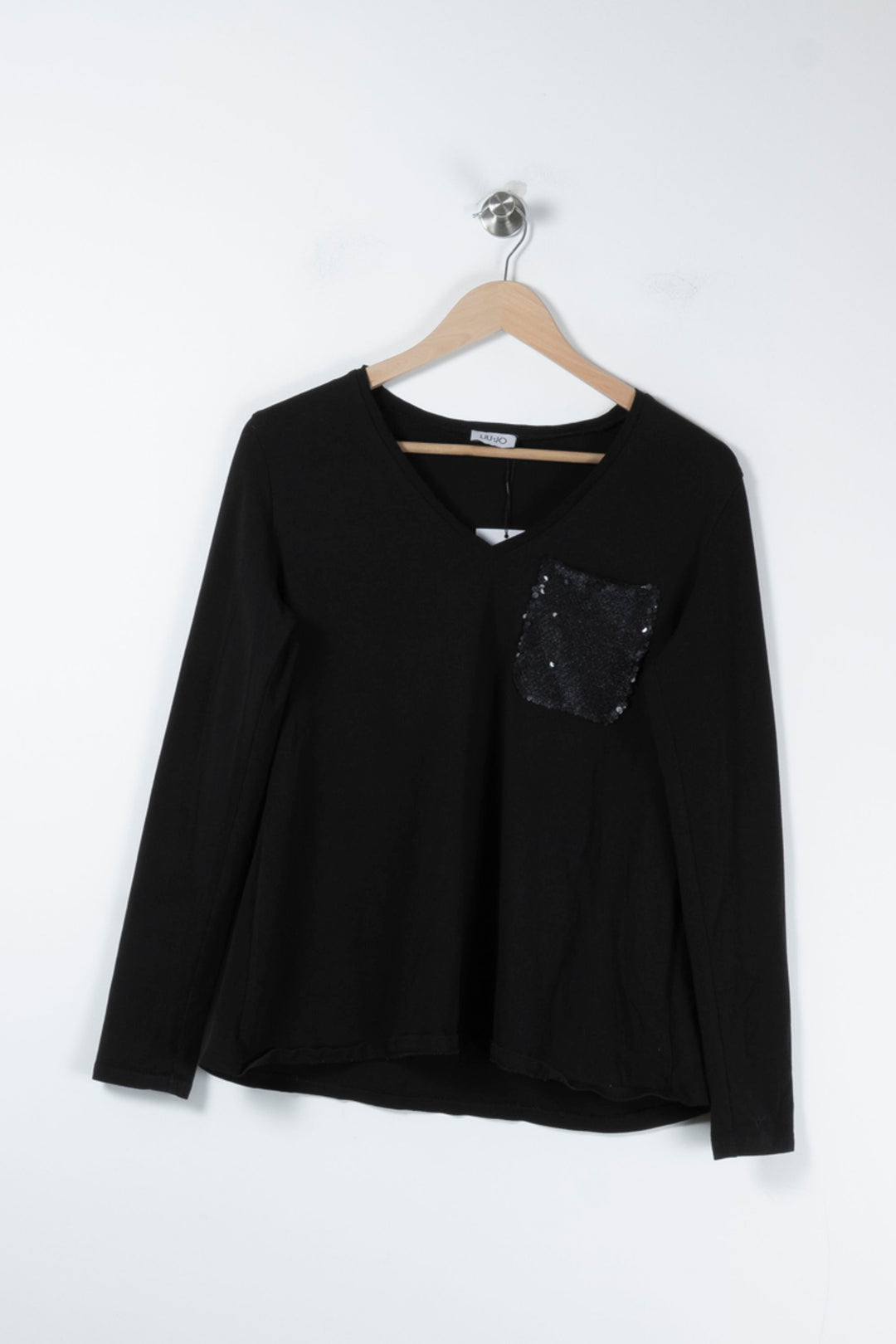 Blouse Noire - Taille S/36 de la marque Liu Jo | PARAD65450 - Vendu par Paradigme - Image 2