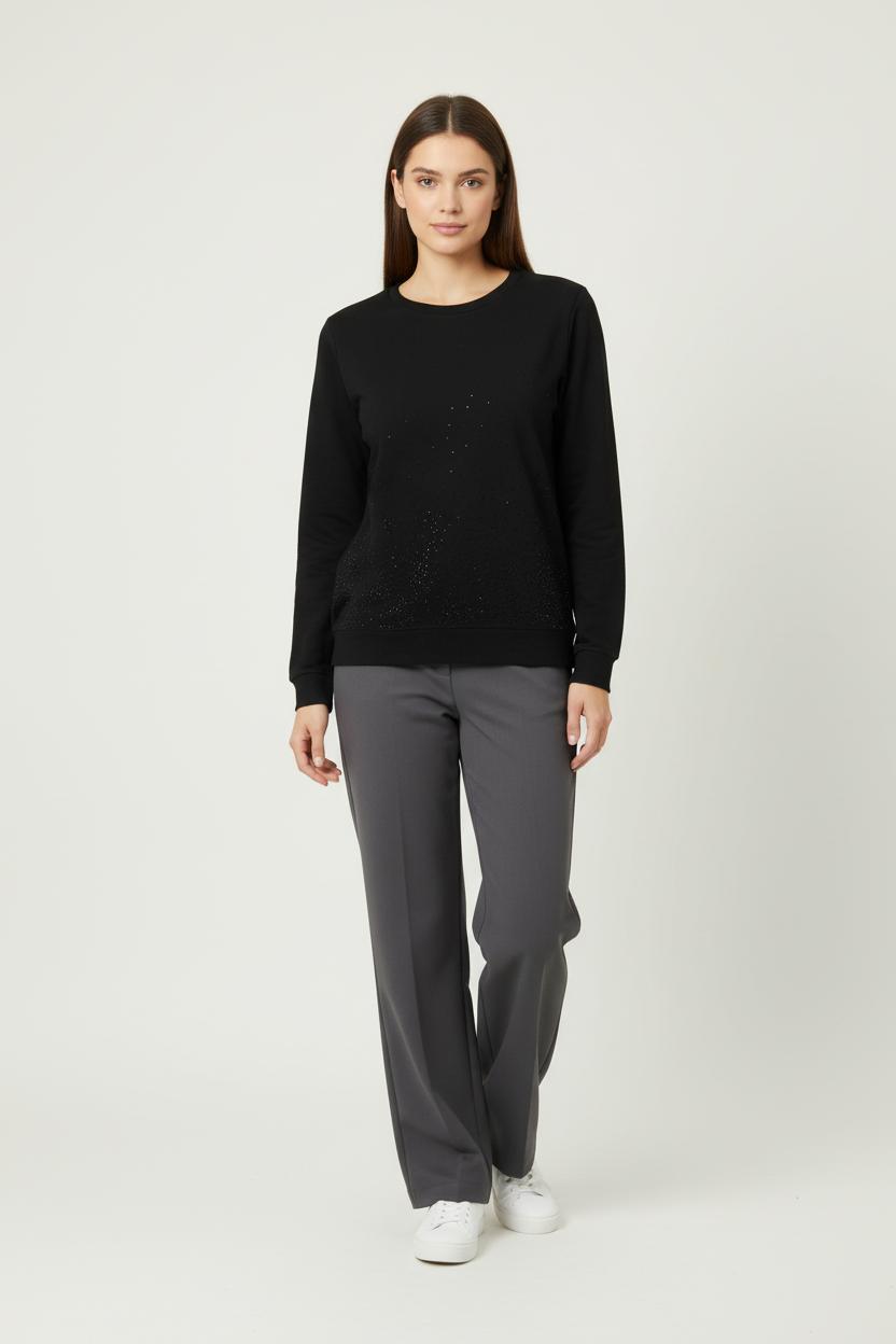 Sweatshirt Noir - Taille S/36 de la marque Liu Jo | PARAD65452 - Vendu par Paradigme - Image 1