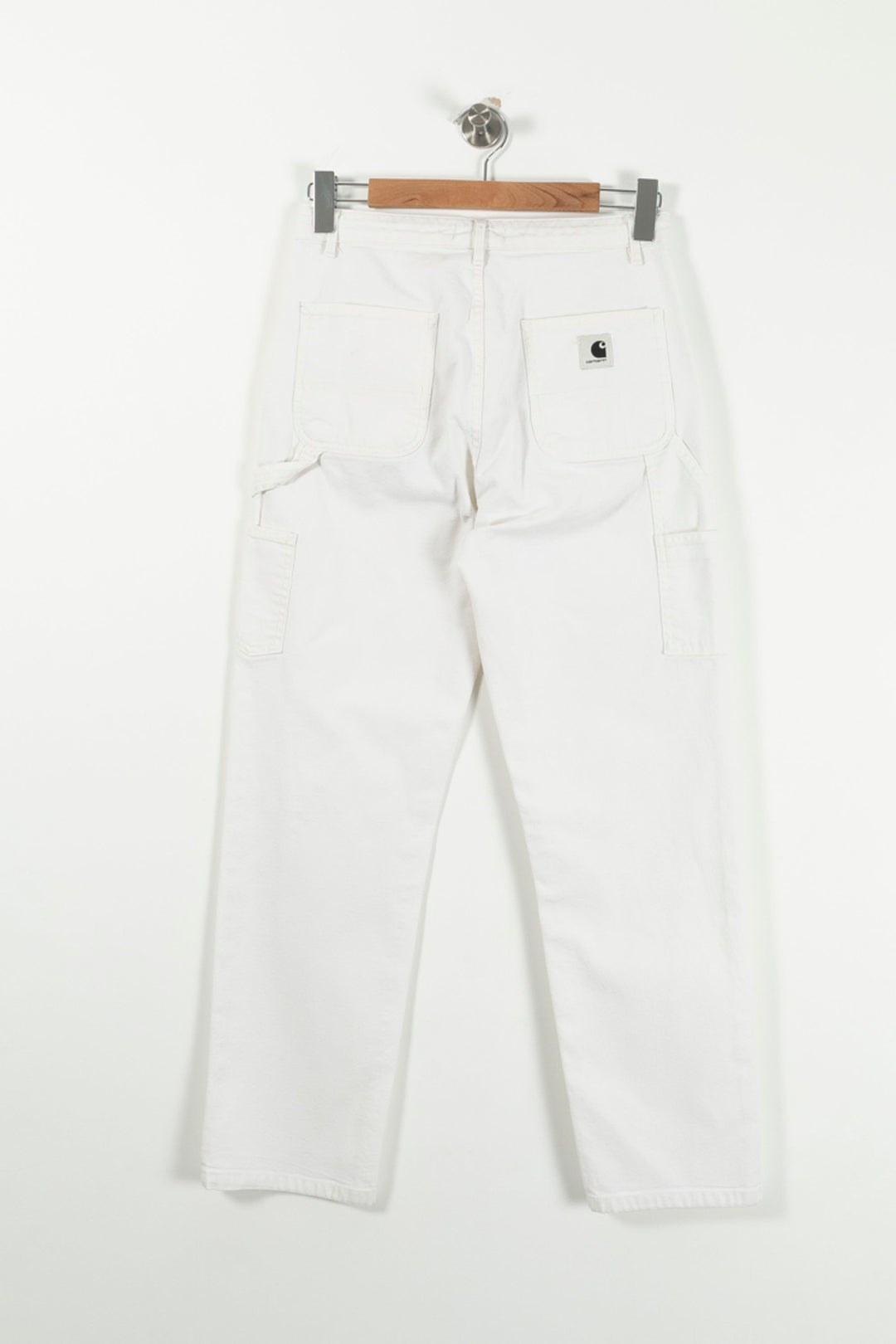 Jean Blanc - Taille S/36 de la marque Carhartt | PARAD65457 - Vendu par Paradigme - Image 4