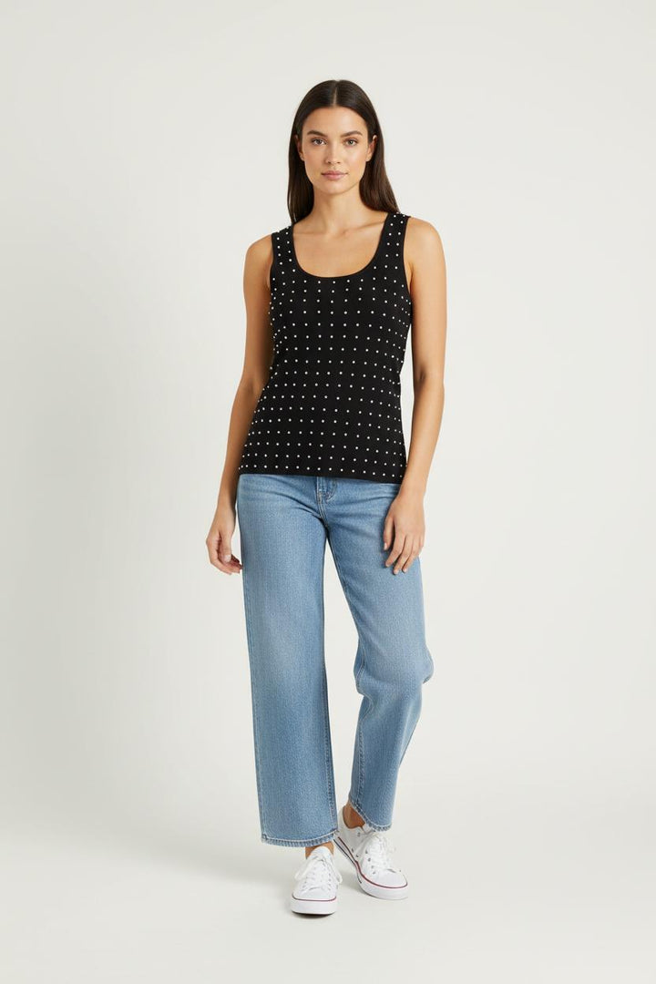 Débardeur Noir - Taille XL/42 de la marque Maison 123 | PARAD65460 - Vendu par Paradigme - Image 1