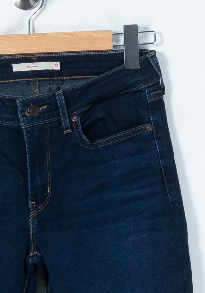 Jean Skinny Bleu - Taille M/38 de la marque Levi's | PARAD65466 - Vendu par Paradigme - Image 3