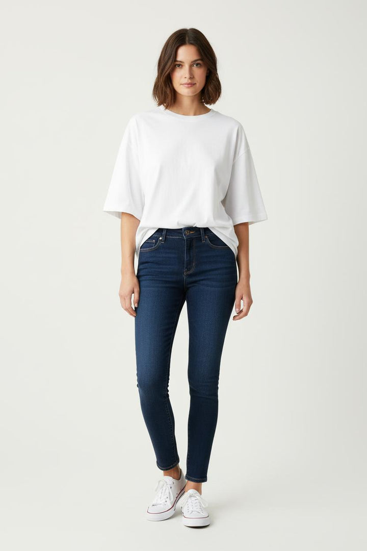 Jean Skinny Bleu - Taille M/38 de la marque Levi's | PARAD65466 - Vendu par Paradigme - Image 1
