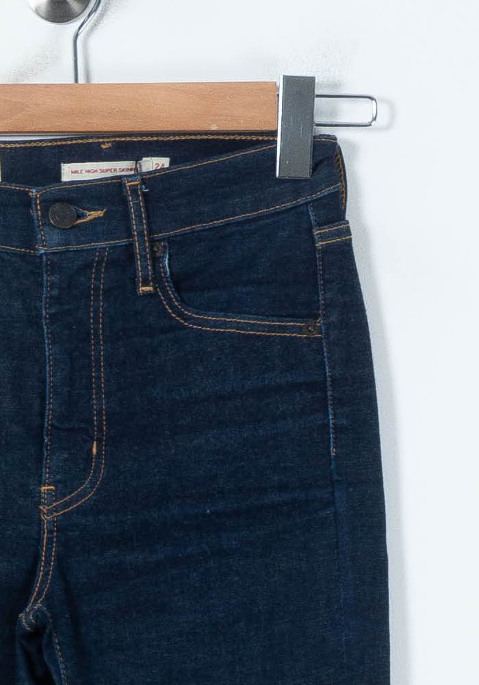 Jean Skinny Bleu - Taille XS/34 de la marque Levi's | PARAD65477 - Vendu par Paradigme - Image 3