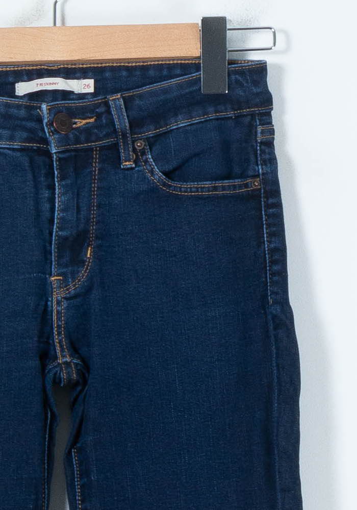 Jean Skinny Bleu - Taille S/36 de la marque Levi's | PARAD65494 - Vendu par Paradigme - Image 3