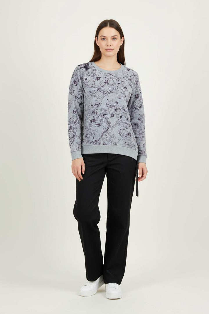 Sweatshirt Gris - Taille M/38 de la marque The Kooples | PARAD65500 - Vendu par Paradigme - Image 1