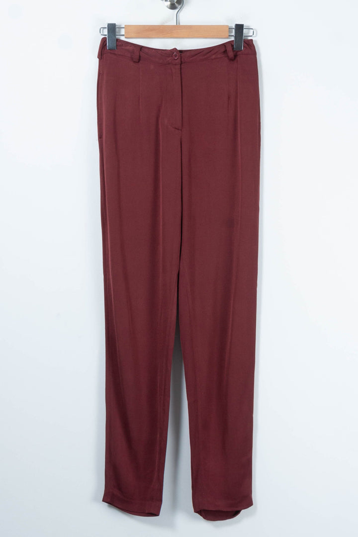 Pantalon Bordeaux - Taille XS/34 de la marque American Vintage | PARAD65506 - Vendu par Paradigme - Image 2