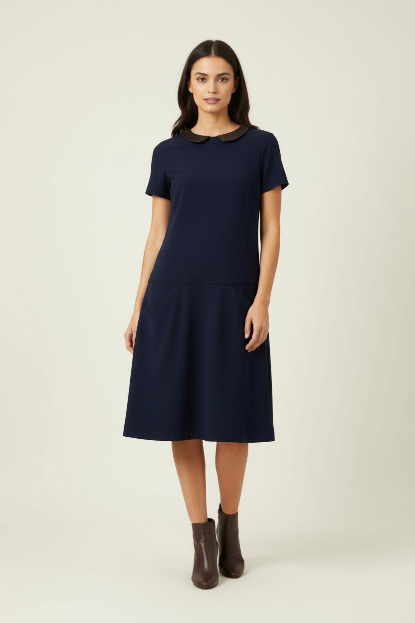 Robe Courte Bleu - Taille M/38 de la marque Maje | PARAD65507 - Vendu par Paradigme - Image 1