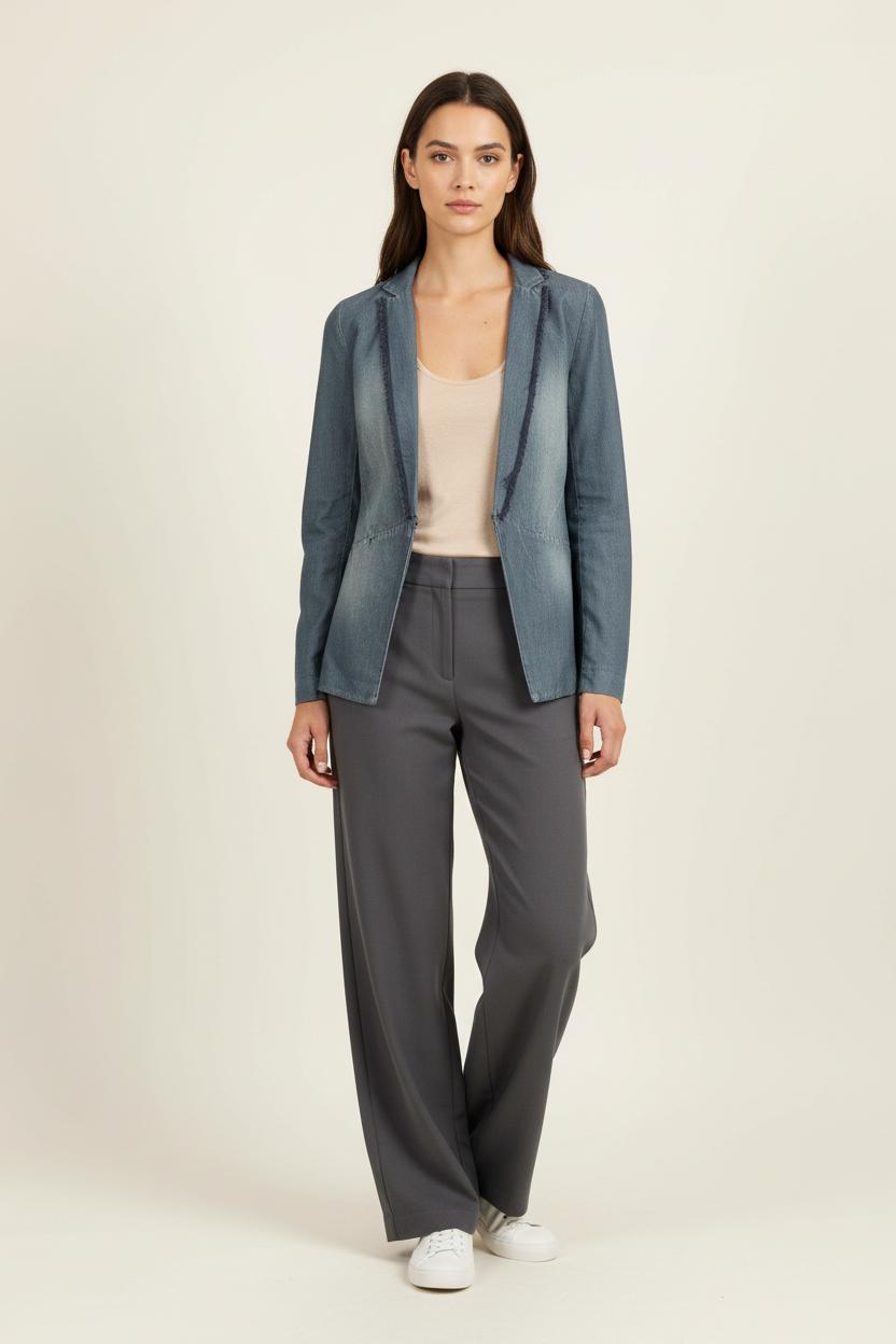 Blazer Bleu - Taille S/36 de la marque One Step | PARAD65531 - Vendu par Paradigme - Image 1