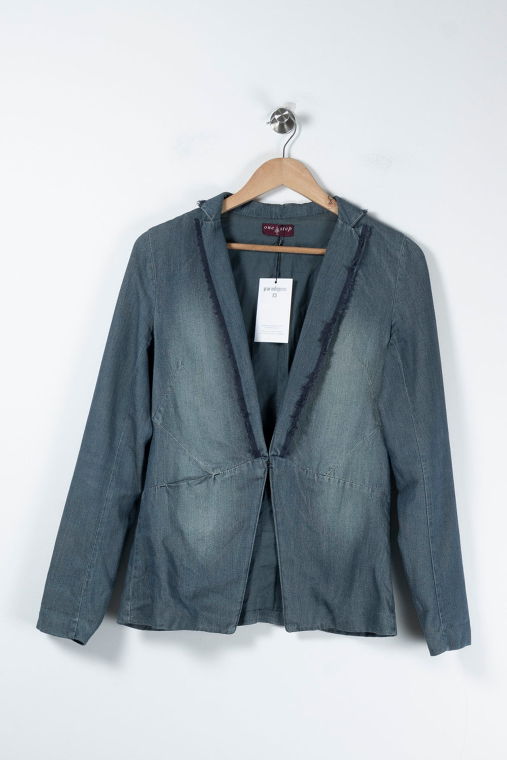 Blazer Bleu - Taille S/36 de la marque One Step | PARAD65531 - Vendu par Paradigme - Image 2