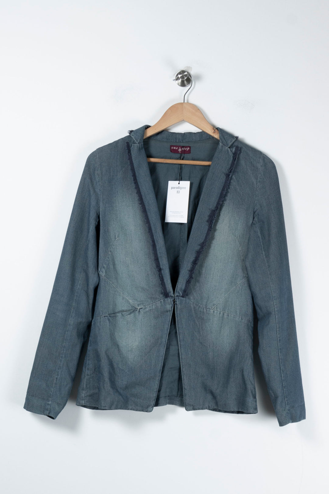 Blazer Bleu - Taille S/36 de la marque One Step | PARAD65531 - Vendu par Paradigme - Image 2