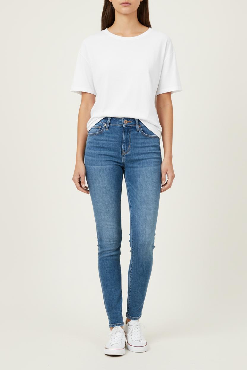 Jean Skinny Bleu - Taille XS/34 de la marque Levi's | PARAD65538 - Vendu par Paradigme - Image 1
