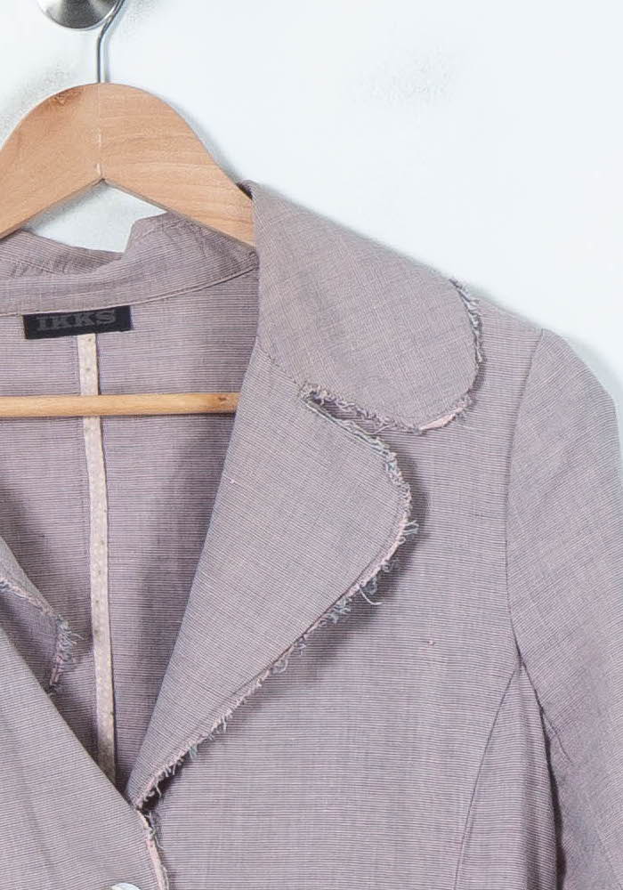 Manteau Violet - Taille L/40 de la marque IKKS | PARAD65540 - Vendu par Paradigme - Image 3