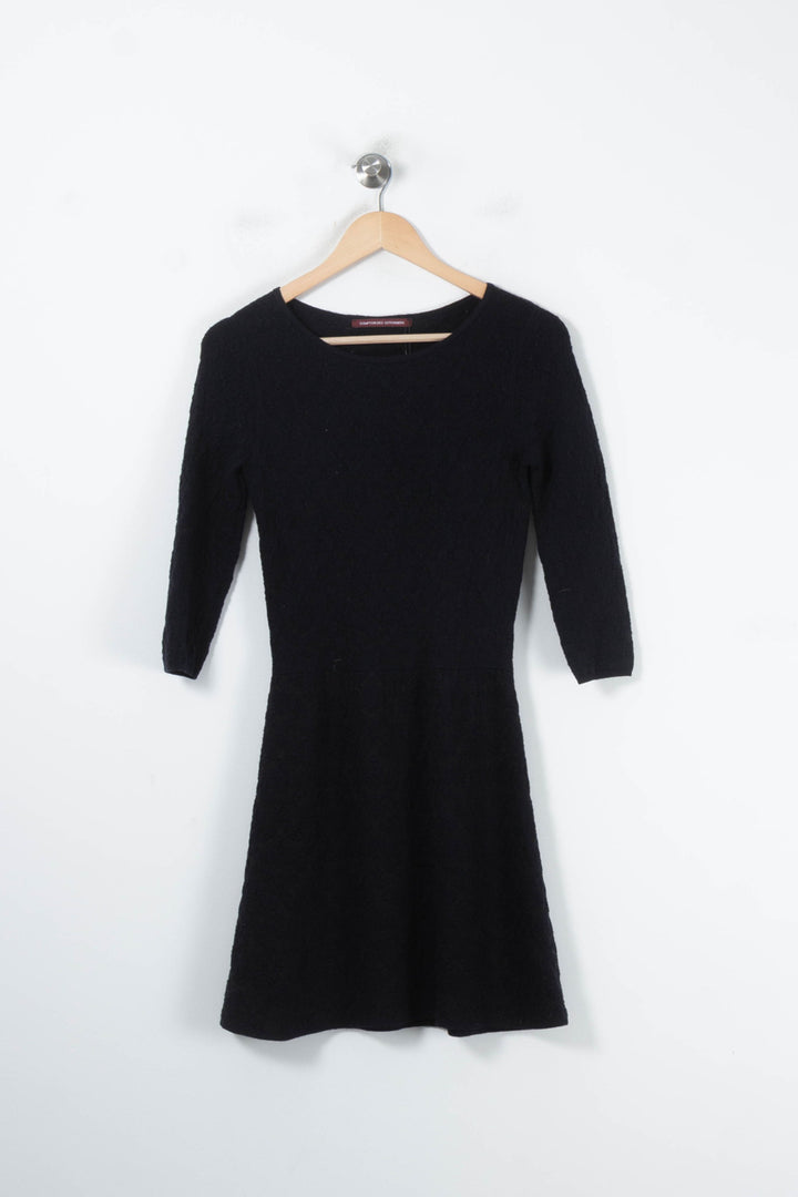 Robe Midi Noire - Taille XS/34 de la marque Comptoir des Cotonniers | PARAD65557 - Vendu par Paradigme - Image 2