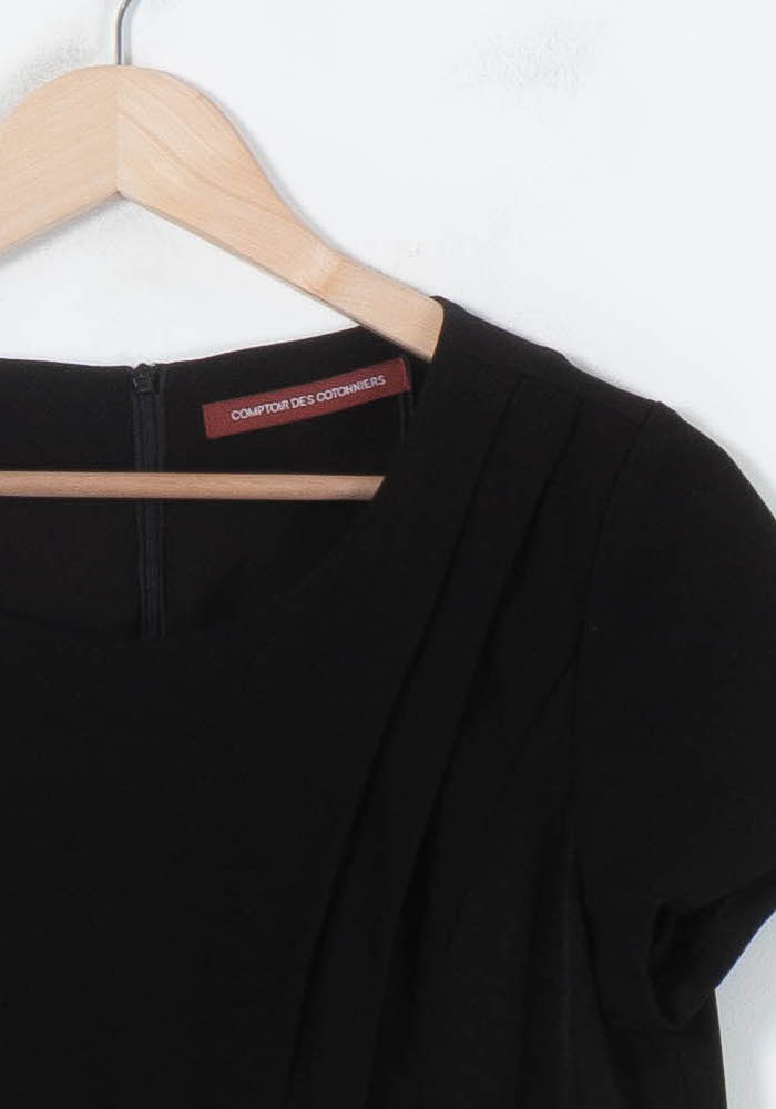 Robe Midi Noire - Taille M/38 de la marque Comptoir des Cotonniers | PARAD65560 - Vendu par Paradigme - Image 3