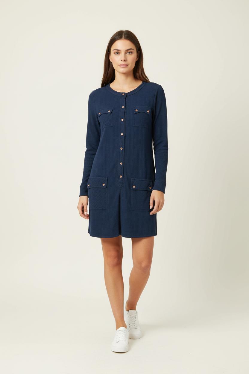 Robe Chemise Bleue - Taille M/38 de la marque Soeur | PARAD65563 - Vendu par Paradigme - Image 1