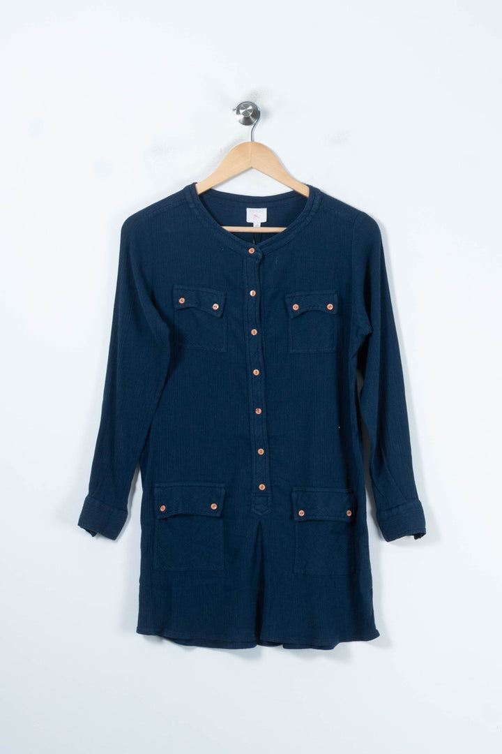 Robe Chemise Bleue - Taille M/38 de la marque Soeur | PARAD65563 - Vendu par Paradigme - Image 2