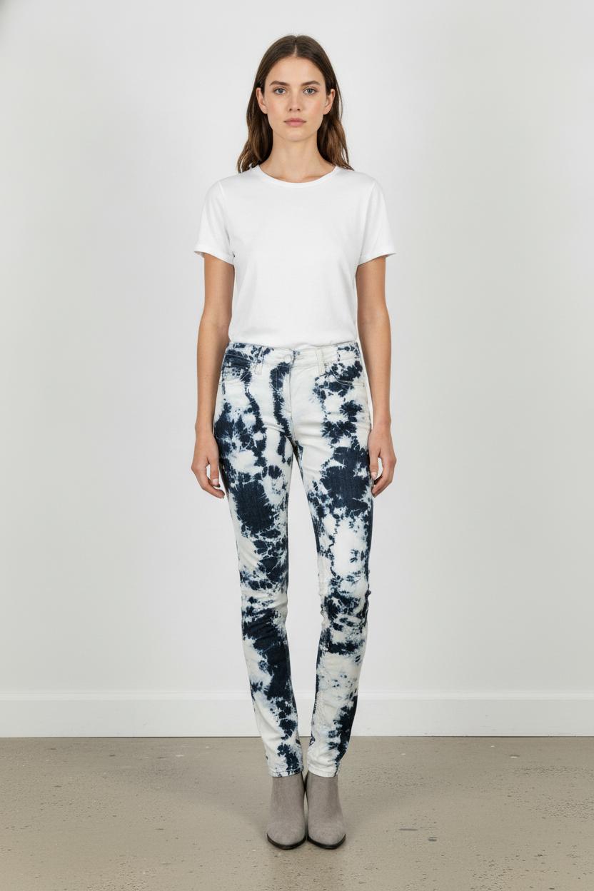Jean Bleu et Blanc - Taille S/36 de la marque Isabel Marant | PARAD65568 - Vendu par Paradigme - Image 1