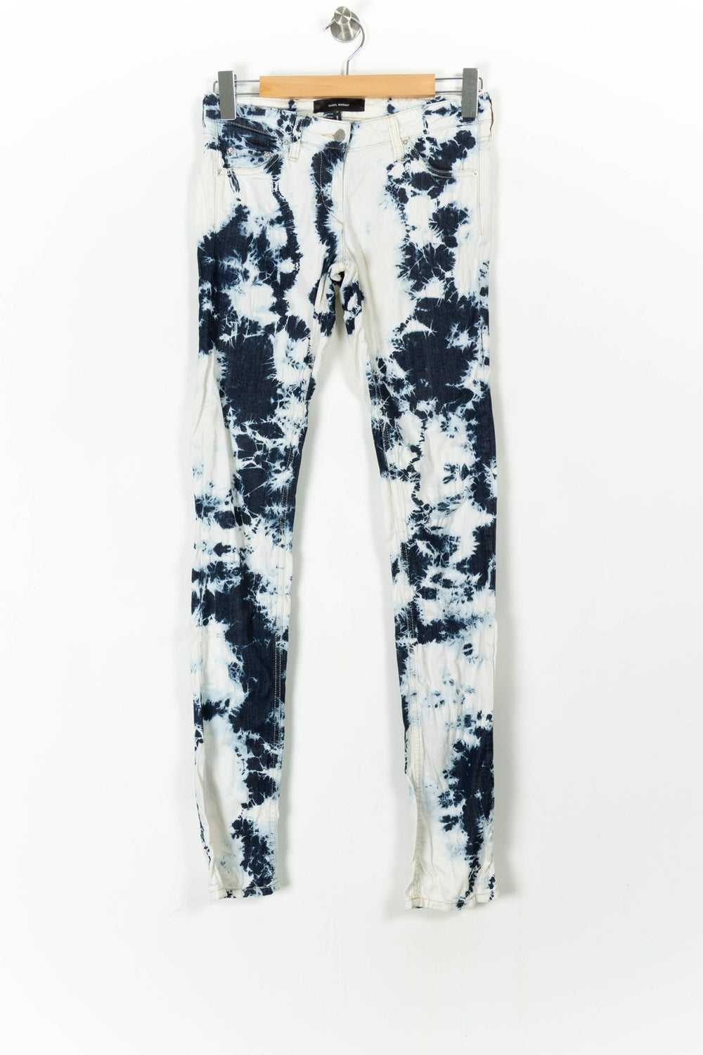 Jean Bleu et Blanc - Taille S/36 de la marque Isabel Marant | PARAD65568 - Vendu par Paradigme - Image 2