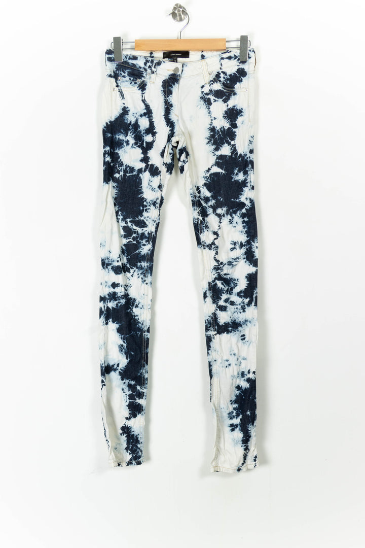 Jean Bleu et Blanc - Taille S/36 de la marque Isabel Marant | PARAD65568 - Vendu par Paradigme - Image 2