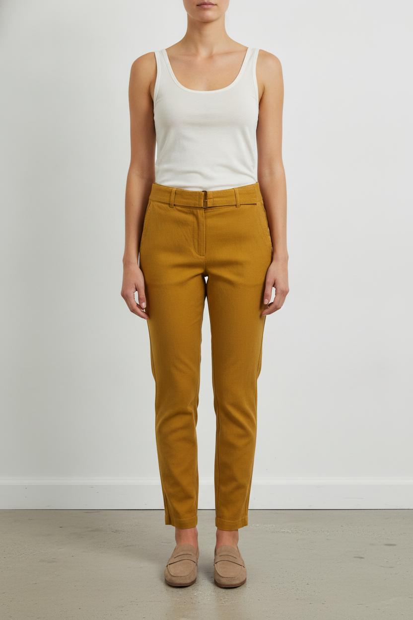 Pantalon Jaune - Taille XS/34 de la marque Sessùn | PARAD65569 - Vendu par Paradigme - Image 1