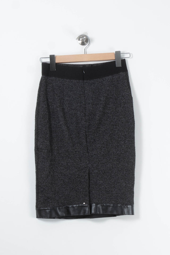 Jupe Crayon Noire - Taille S/36 de la marque Max Mara | PARAD65574 - Vendu par Paradigme - Image 4