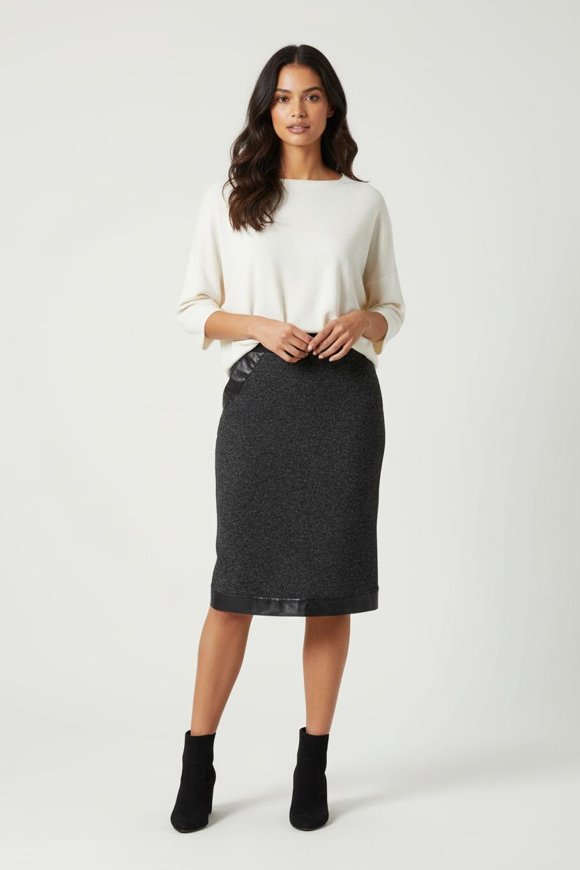 Jupe Crayon Noire - Taille S/36 de la marque Max Mara | PARAD65574 - Vendu par Paradigme - Image 1