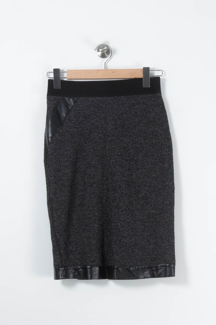 Jupe Crayon Noire - Taille S/36 de la marque Max Mara | PARAD65574 - Vendu par Paradigme - Image 2