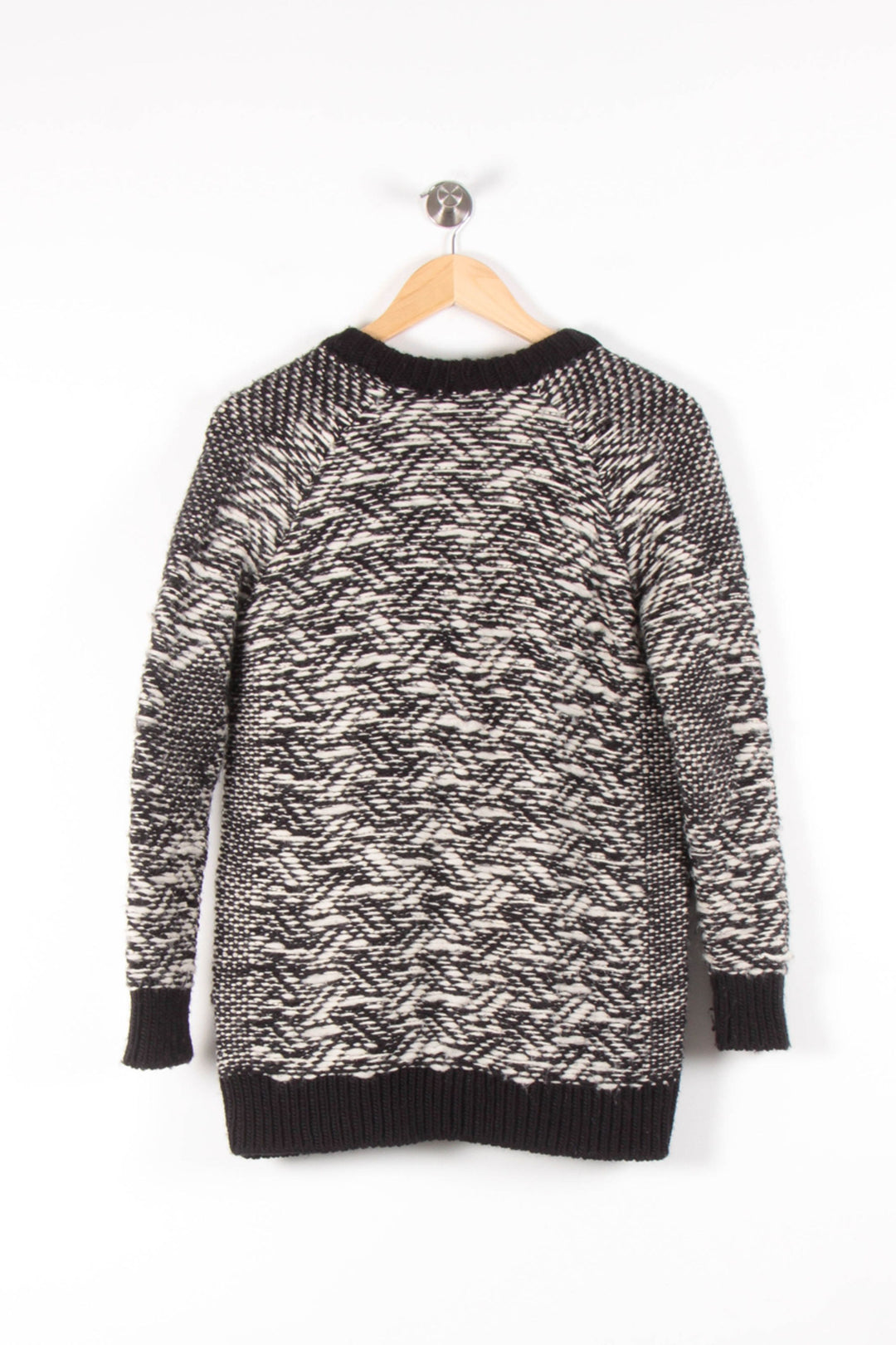 Cardigan Noir et Blanc - Taille S/36 de la marque IRO | PARAD65588 - Vendu par Paradigme - Image 4