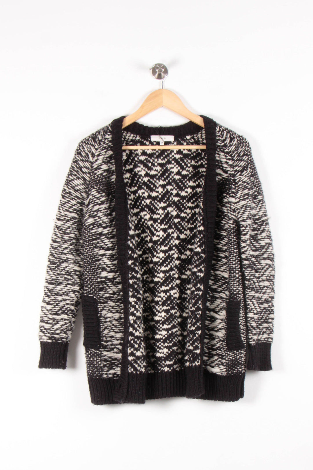 Cardigan Noir et Blanc - Taille S/36 de la marque IRO | PARAD65588 - Vendu par Paradigme - Image 2